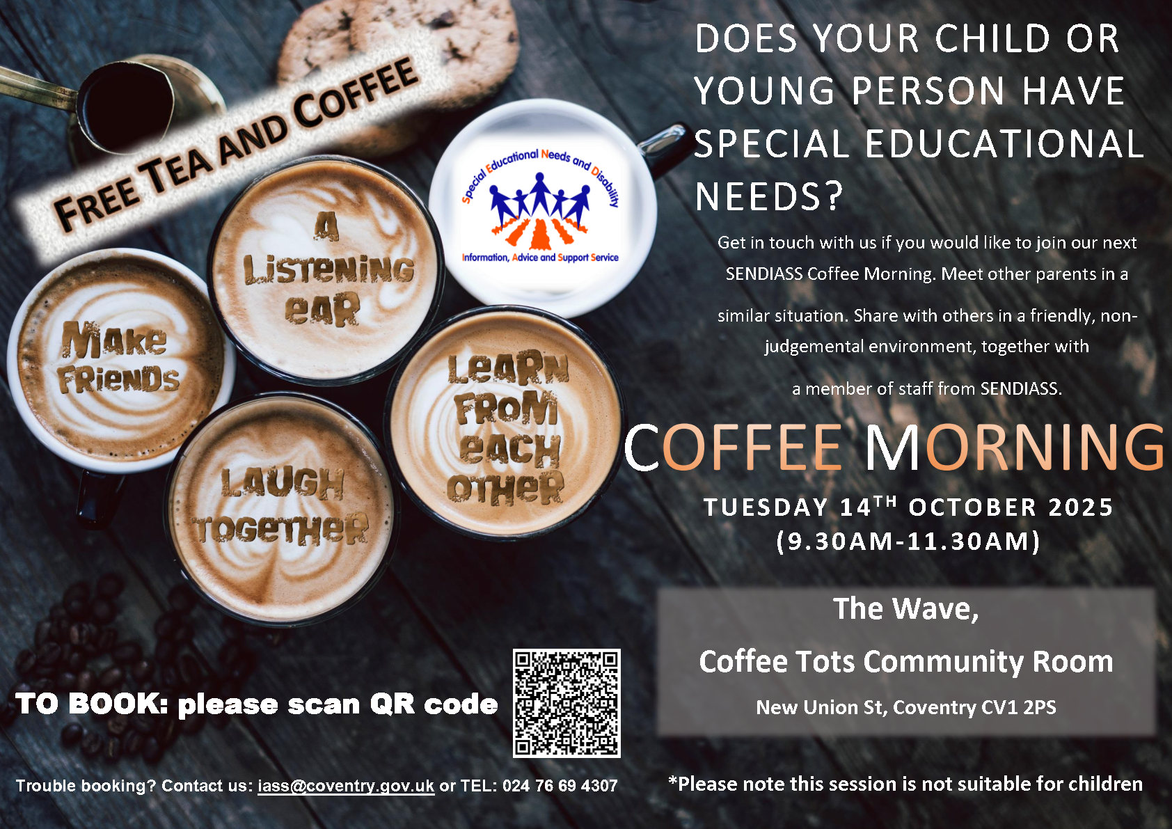 Coffee morning poster oct 2025