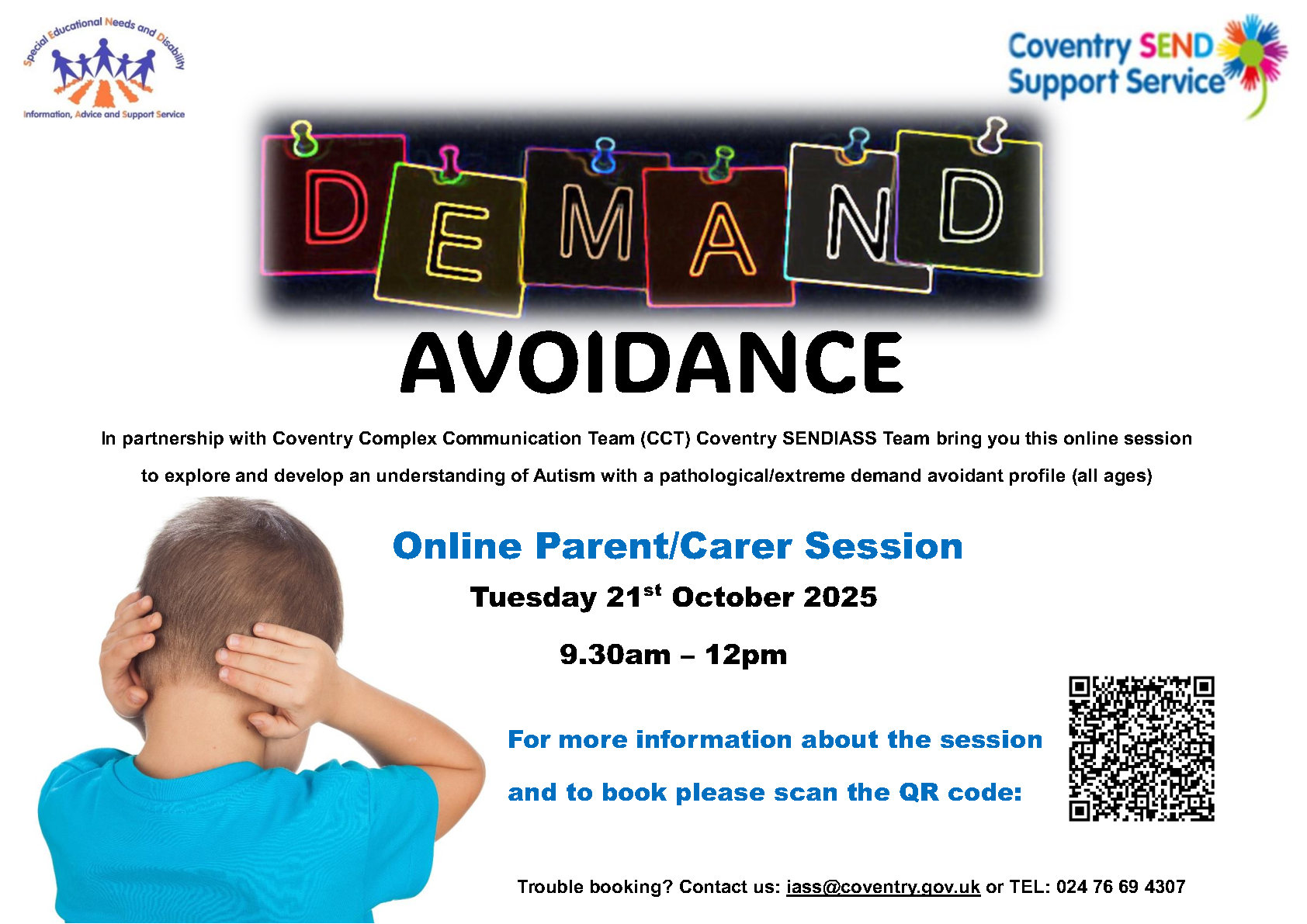 Demand Avoidance poster oct 2025